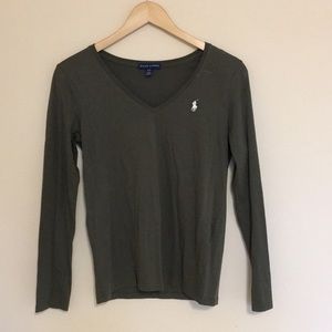 WOMENS RALPH LAUREN LONG SLEEVE T SHIRT